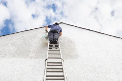 Peinture extérieure à Beauce la Romaine — façades et ravalement